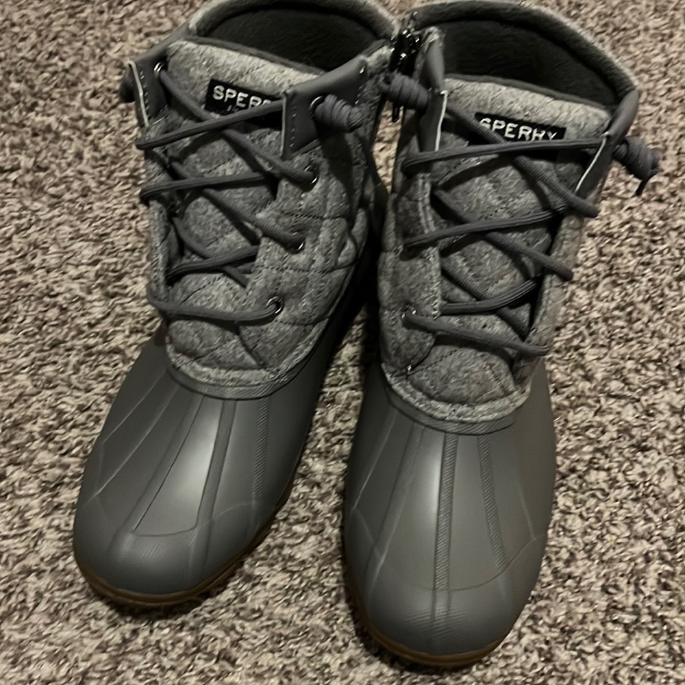 Sperry Wool Quilt boot